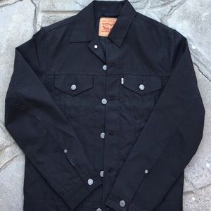 Levi’s Black Polyester Trucker Jacket Men’s Medium